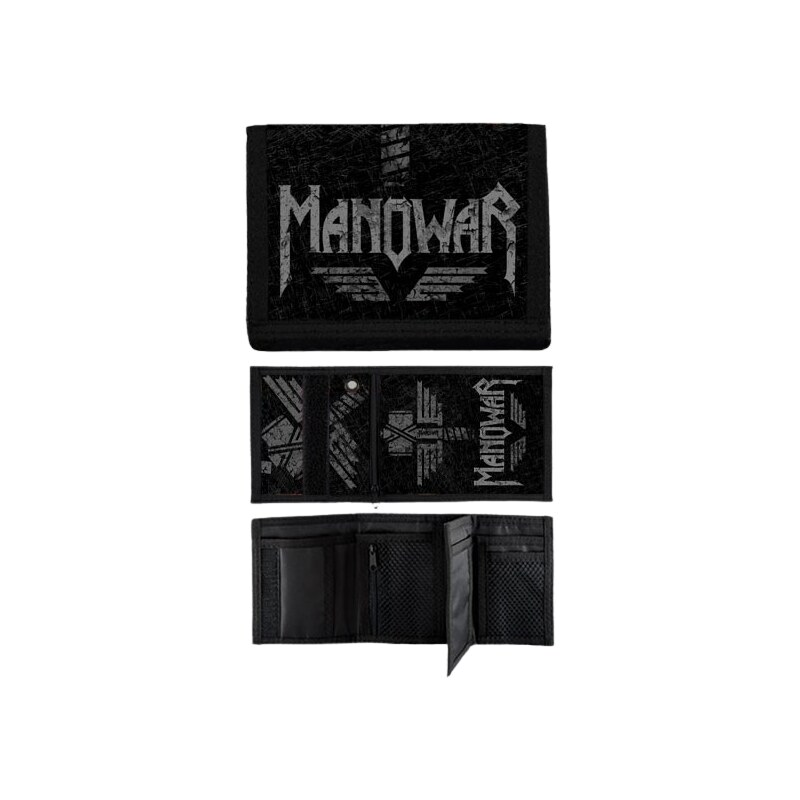 Manowar Grey Logo (peňaženka) 65236536