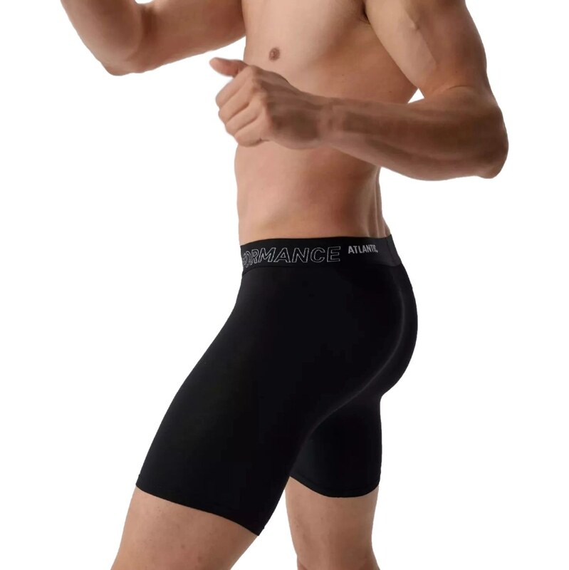 Atlantic Pánske boxerky 1181 Legs long black 65236986
