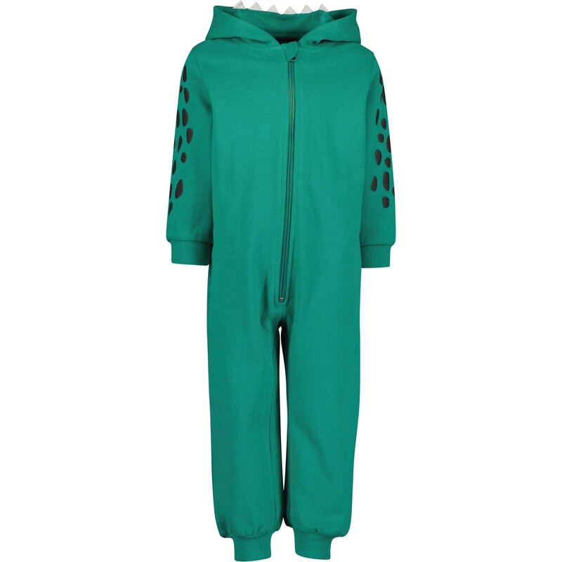 BLUE SEVEN Overal smaragdová / čierna / šedobiela 65878559