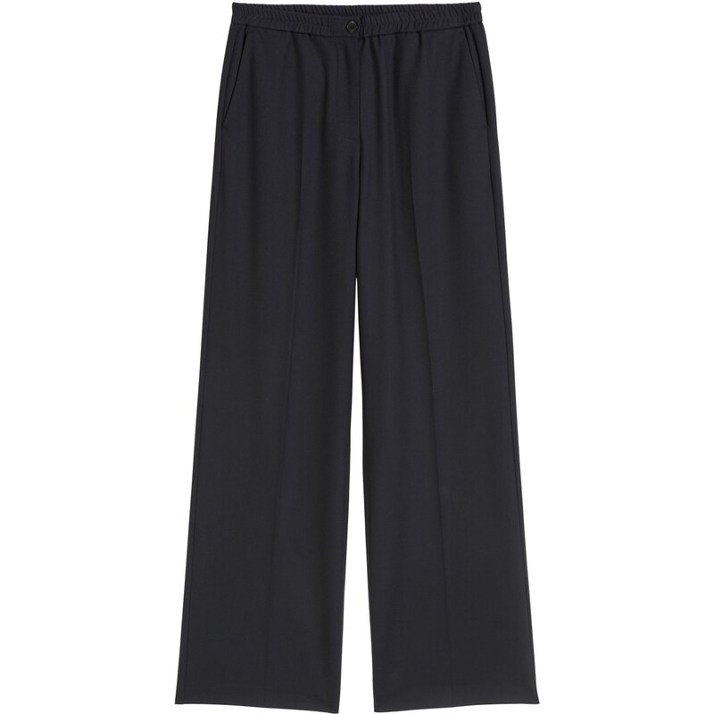 Marc OPolo Plisované nohavice tmavomodrá 65657604