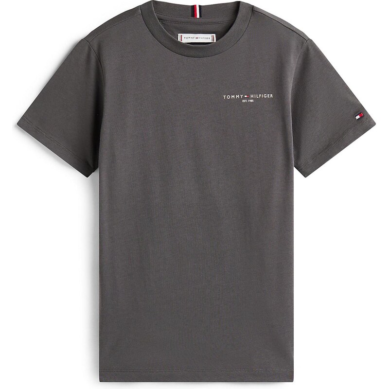 TOMMY HILFIGER Tričko antracitová / biela 65237640