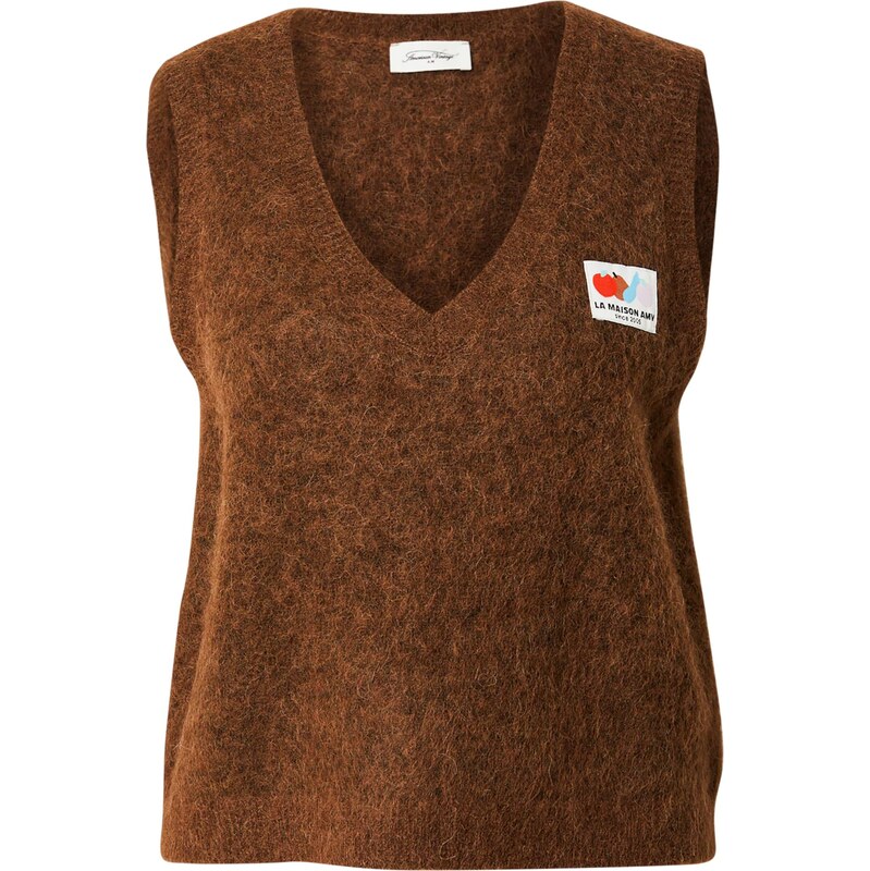 AMERICAN VINTAGE Sveter NENYBAY hnedá 65608947