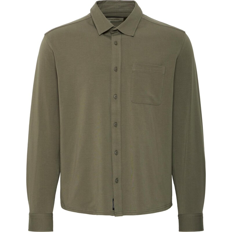 BLEND Košeľa BHALO olivová 65323804