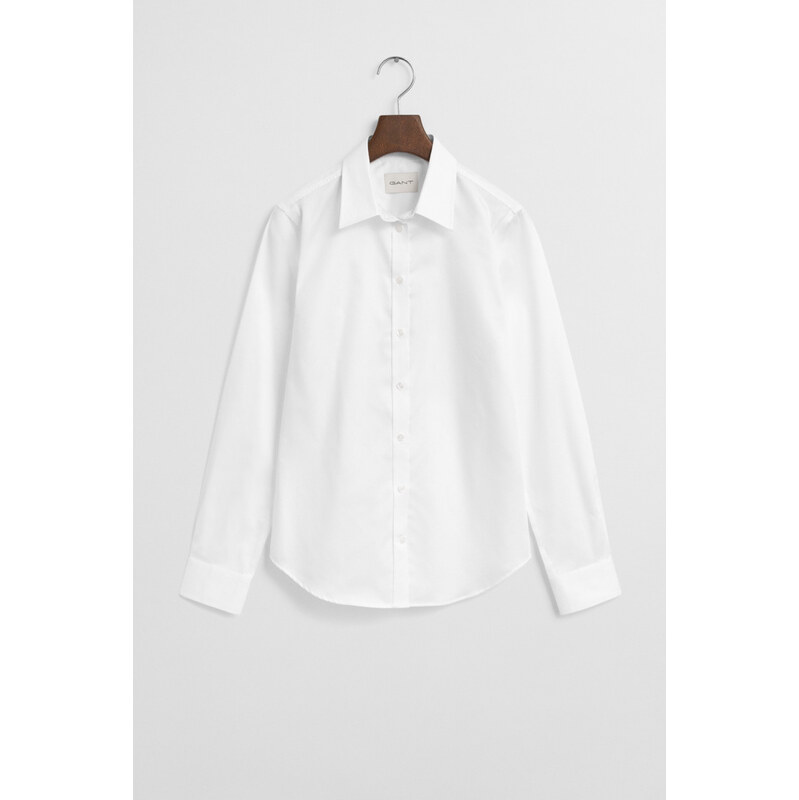KOŠEĽA GANT SLIM SATEEN SHIRT WHITE 65237289