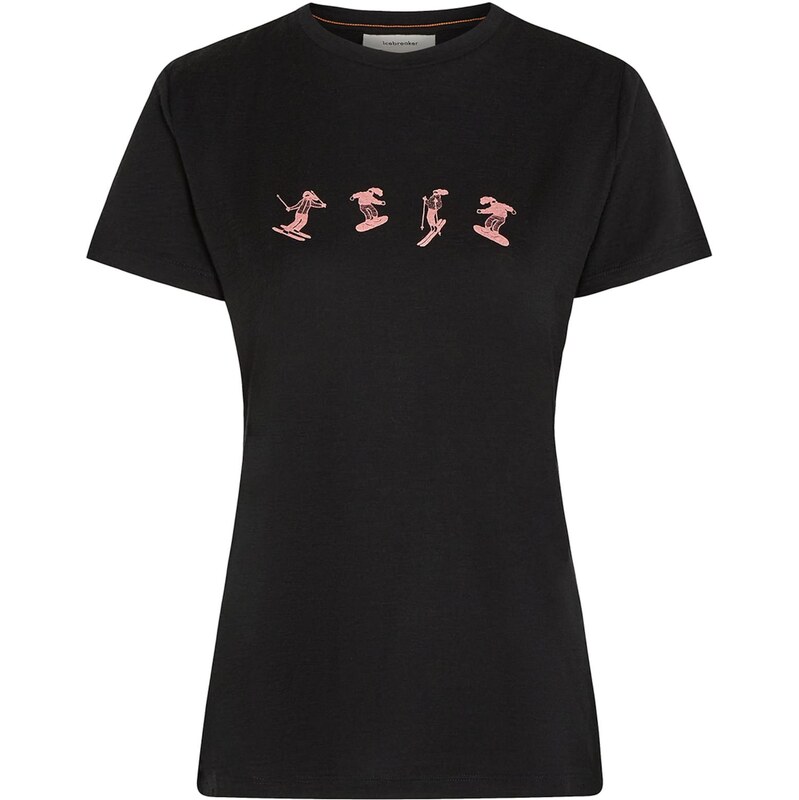 ICEBREAKER Funkčné tričko Tech Lite ružová / čierna 65237639