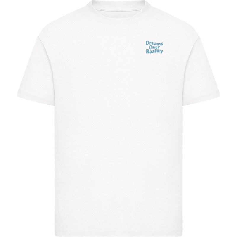 Mister Tee Tričko Dreams Over Reality kráľovská modrá / biela 65832251