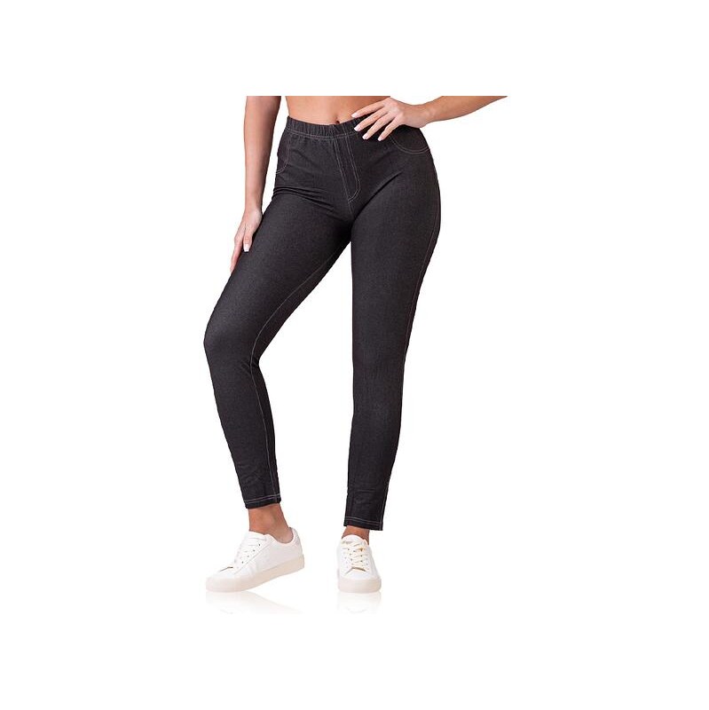 Bellinda RELAX & GO JEANS TREGGINGS - Dámske tregíny - čierna 65238836