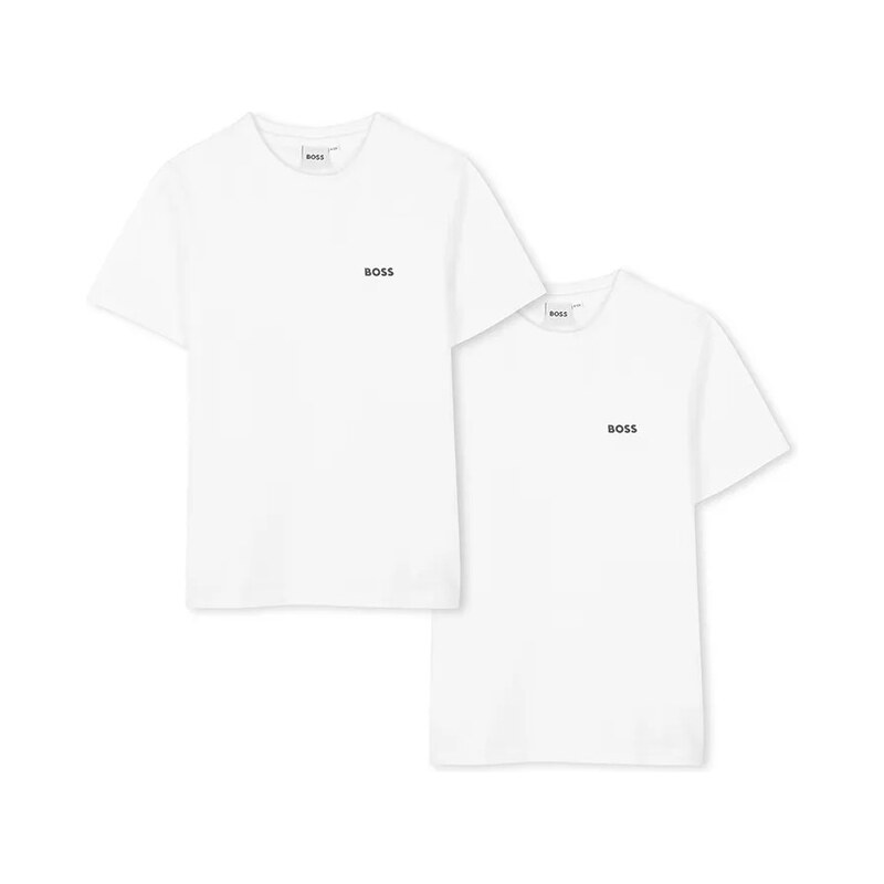 Detské bavlnené tričko BOSS 65238392