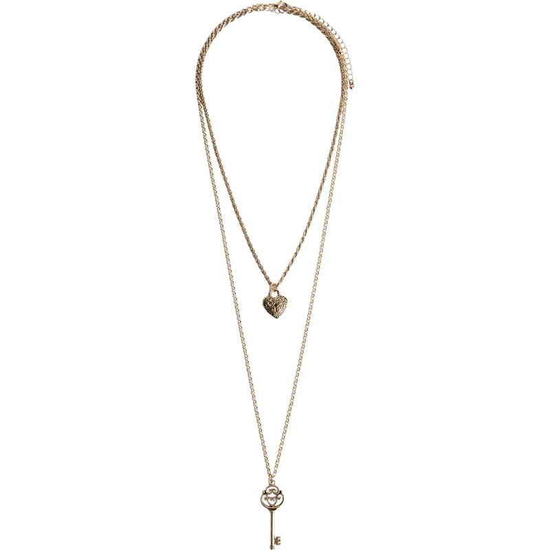 Bershka Retiazka zlatá 65889340