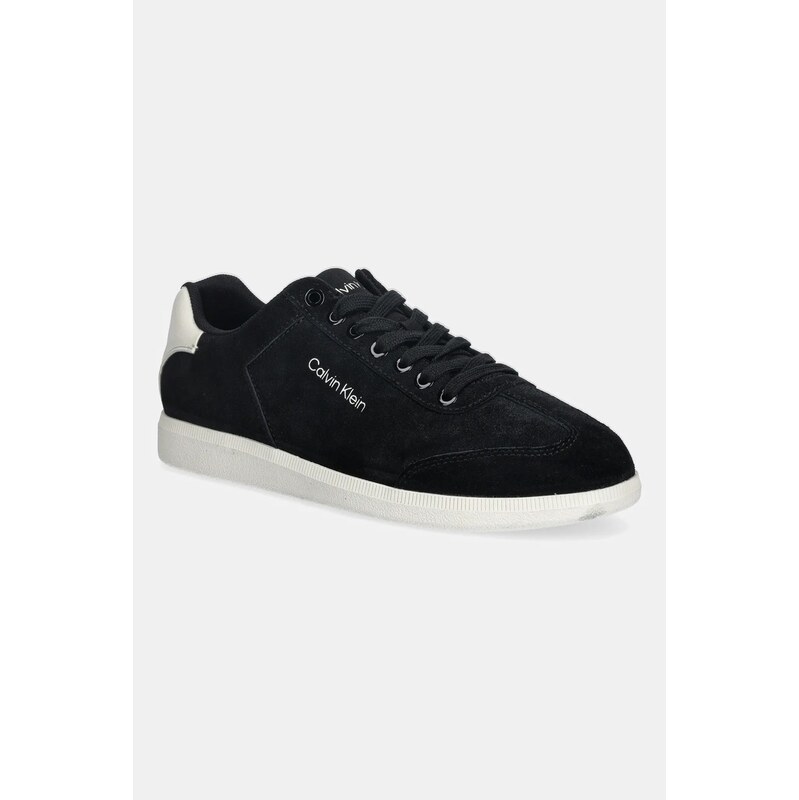 Semišové tenisky Calvin Klein LOW CUPSOLE LACEUP SU 65252410