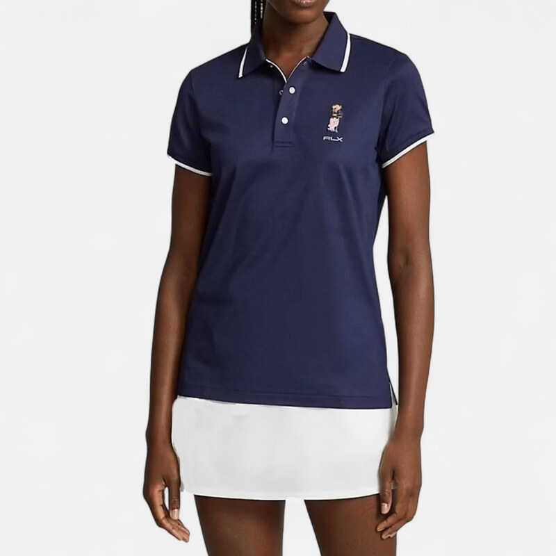 Dámské modré polo triko Ralph Lauren M56338 65242148
