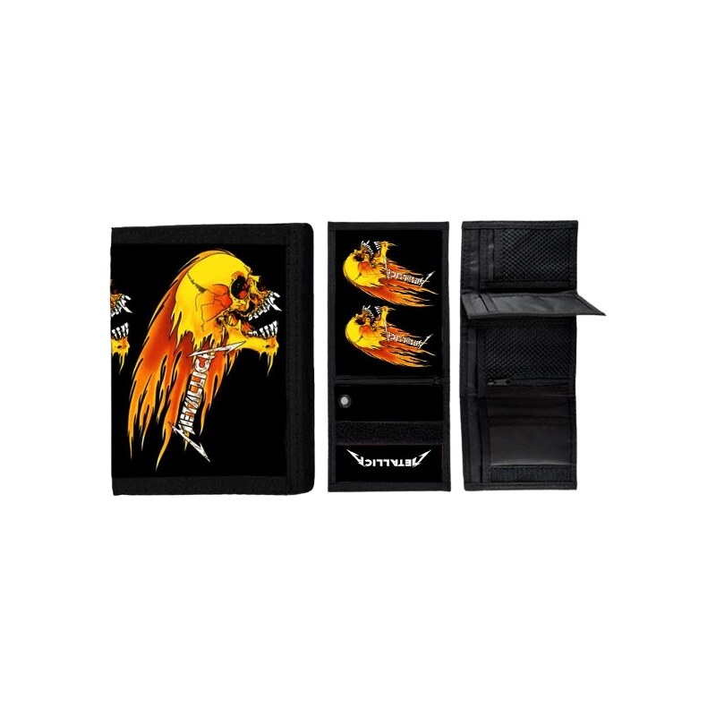 Metallica Flames Skull (peňaženka) 65244101