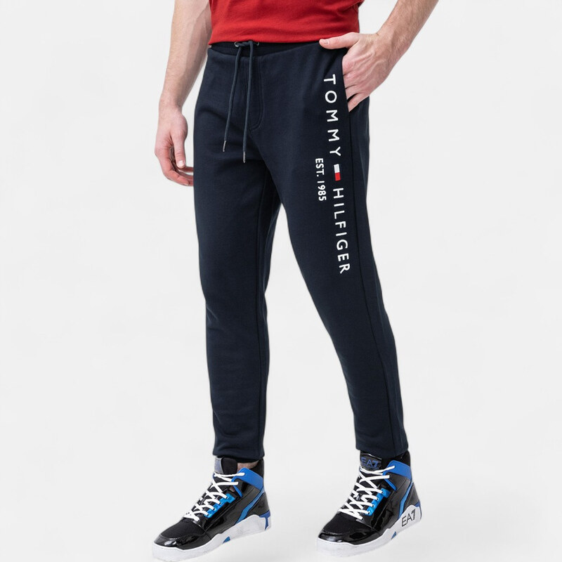 Pánské modré tepláky Tommy Hilfiger M56349 65244573