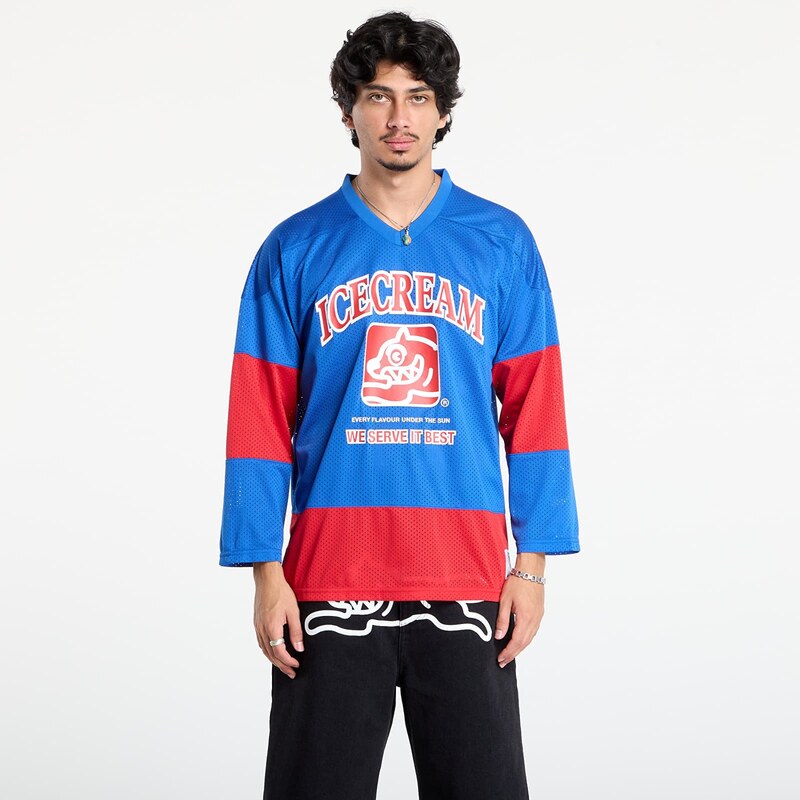 Dres Billionaire Boys Club Icecream Team Hockey Shirt Blue/Red M 65245054