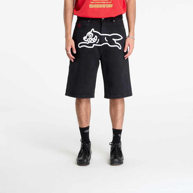 Šortky Billionaire Boys Club Icecream Running Dog Denim Shorts Black 65245066