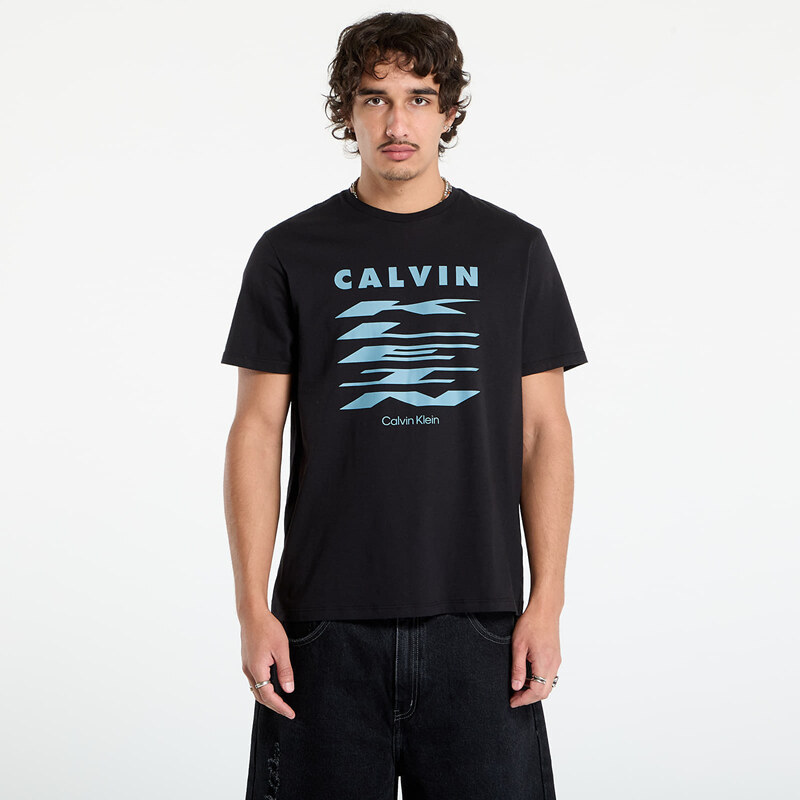 Tričko Calvin Klein Jeans SS Graphic Tee Black M 65245036