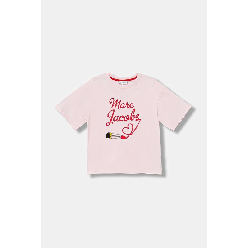 Detské bavlnené tričko Marc Jacobs 65245653