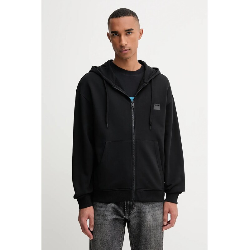 Bavlnená mikina HUGO Delastomer 65246855