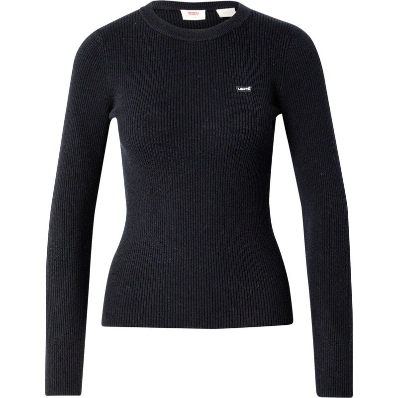 LEVIS Sveter Crewneck Rib Sweater grafitová 65252571