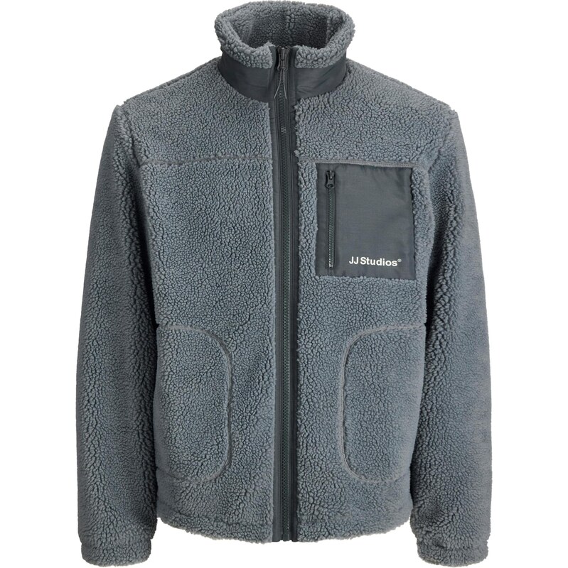 JACK & JONES Prechodná bunda JJESOHO modrosivá 65678592