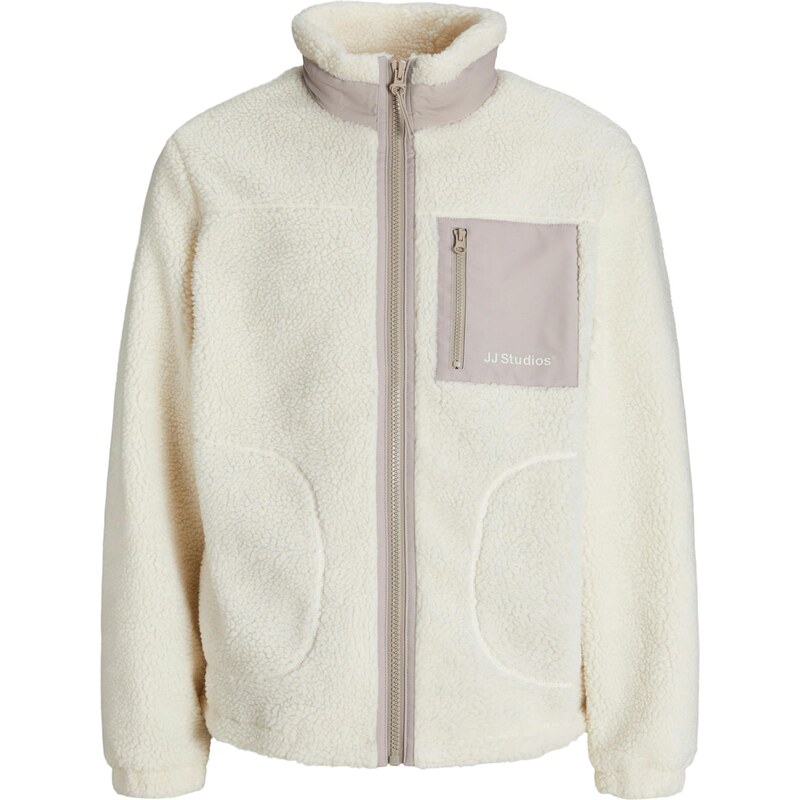 JACK & JONES Prechodná bunda JJESoho telová / biela ako vlna 65657917