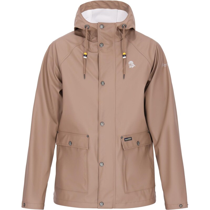 Schmuddelwedda Funkčná bunda svetlohnedá / sivá 65658523