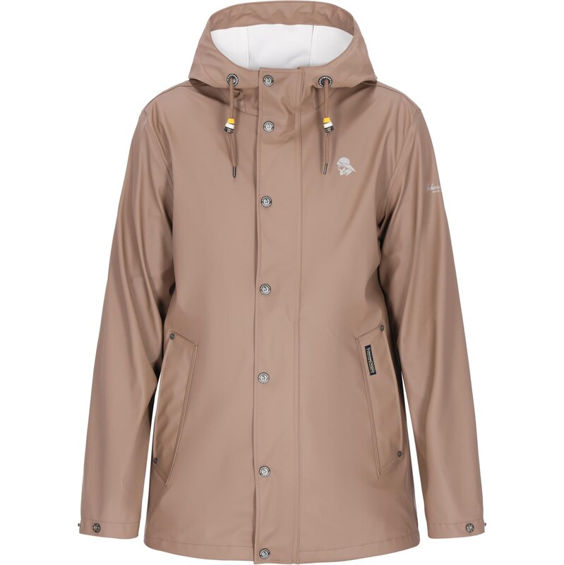 Schmuddelwedda Funkčná bunda svetlohnedá / svetlosivá 65658522