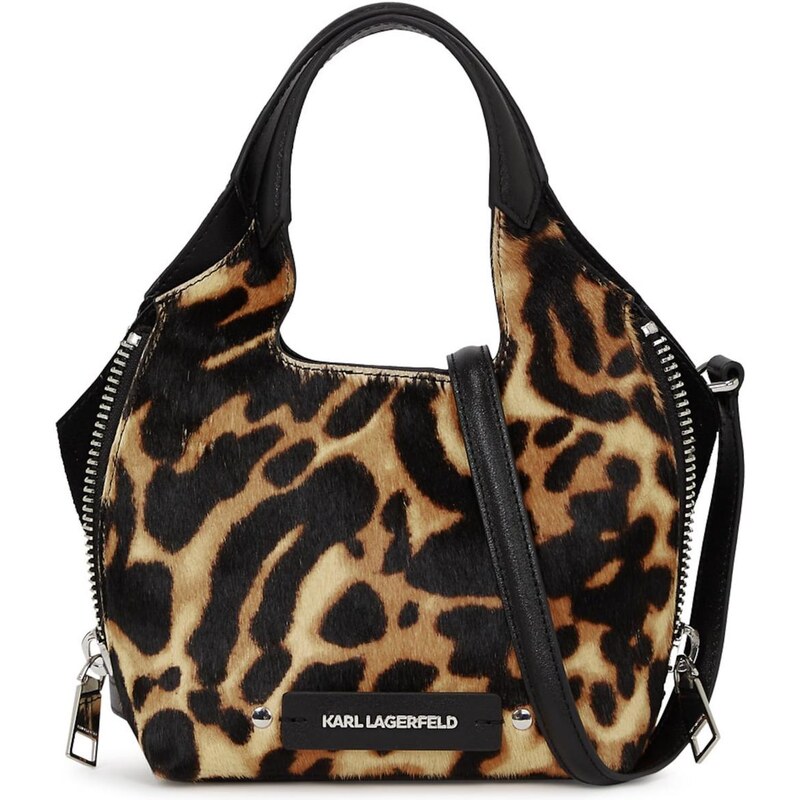 Karl Lagerfeld Kabelka nebielená / svetlohnedá / tmavohnedá 65253499