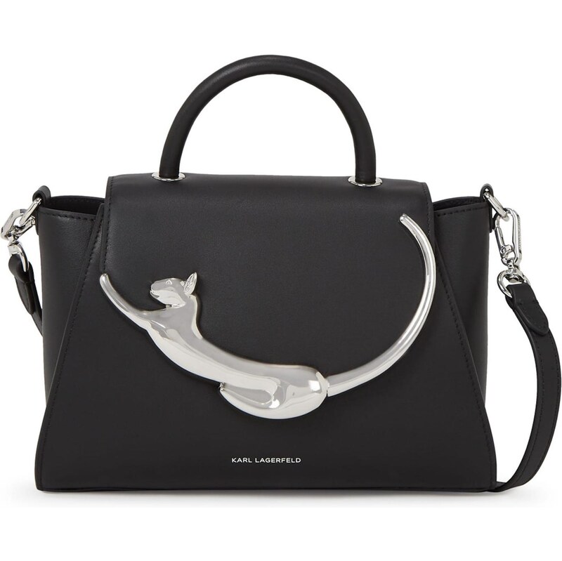 Karl Lagerfeld Kabelka čierna / strieborná 65253500