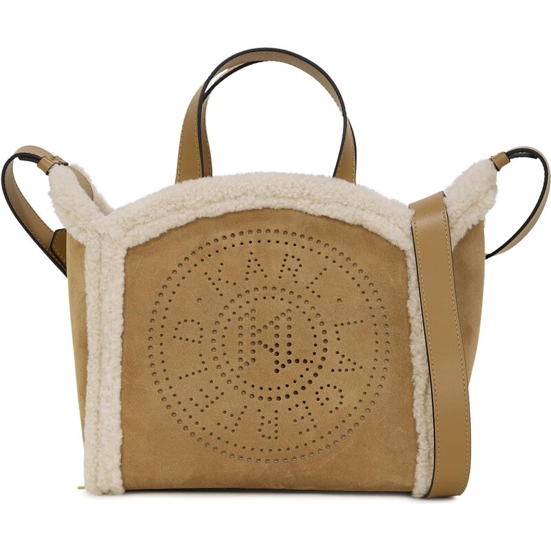 Karl Lagerfeld Vak karamelová / biela ako vlna 65460758