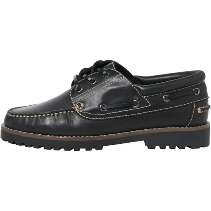 JACK & JONES Mokasíny JFWBROOKLYN čierna 65323259