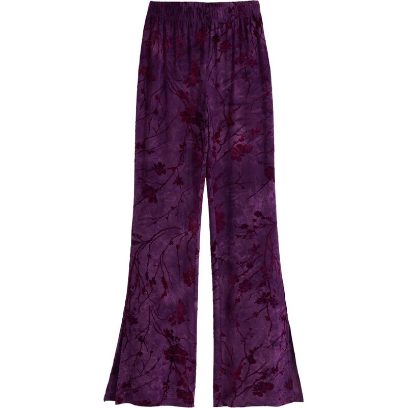 Desigual Nohavice svetlofialová / bordová 65659841