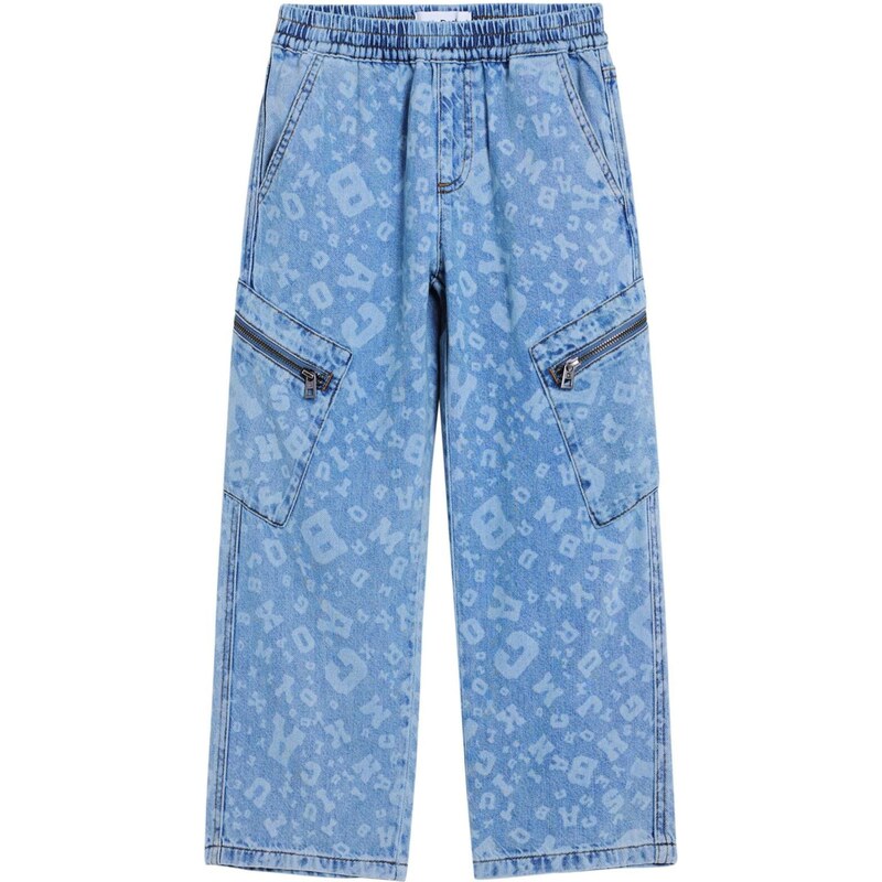 Desigual Džínsy modrá 65436400