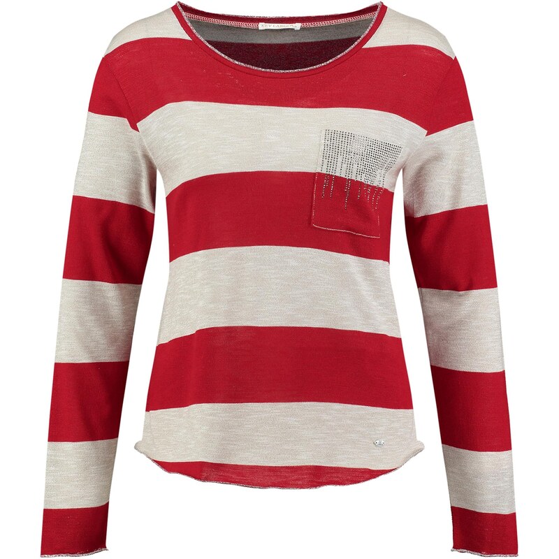 Key Largo Tričko Niagara sivobéžová / červená 65888036