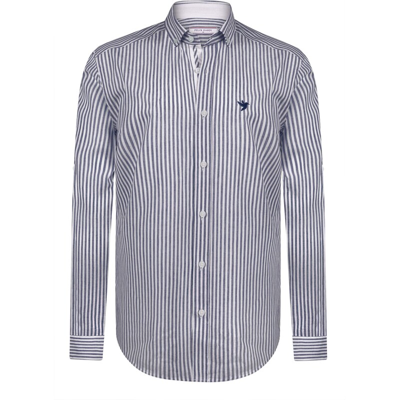 Felix Hardy Košeľa námornícka modrá / biela 65660817