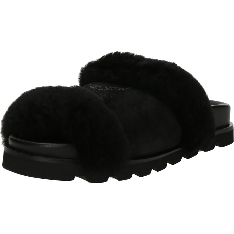 Zadig & Voltaire Šľapky TEDDY BARE sivá / čierna 65353467