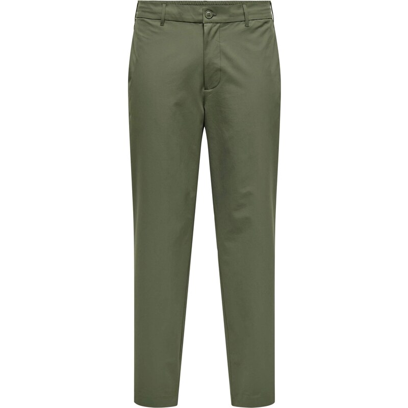 Only & Sons Chino nohavice ONSFlex olivová 65253682