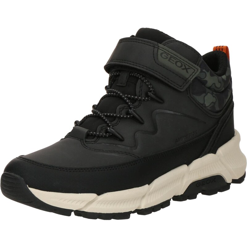 GEOX Čižmy FLEXYPER PLUS olivová / tmavozelená / čierna 65253706