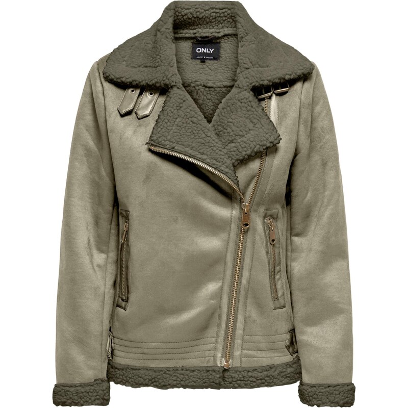 ONLY Prechodná bunda olivová 65835503