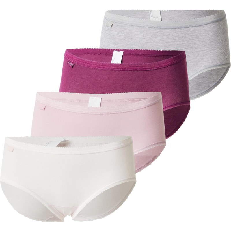 SLOGGI Nohavičky Basic+ sivá melírovaná / ružová / tmavoružová / 65300969