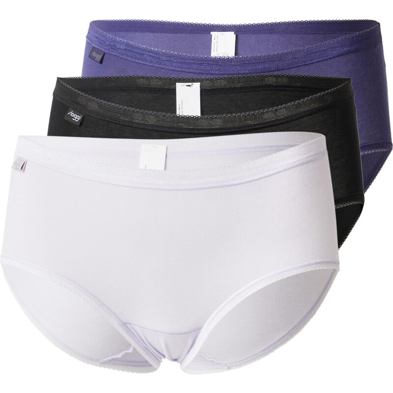 SLOGGI Nohavičky námornícka modrá / orgovánová / čierna 65300971