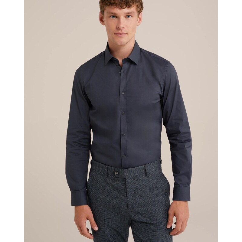 WE Fashion Košeľa antracitová 65252548