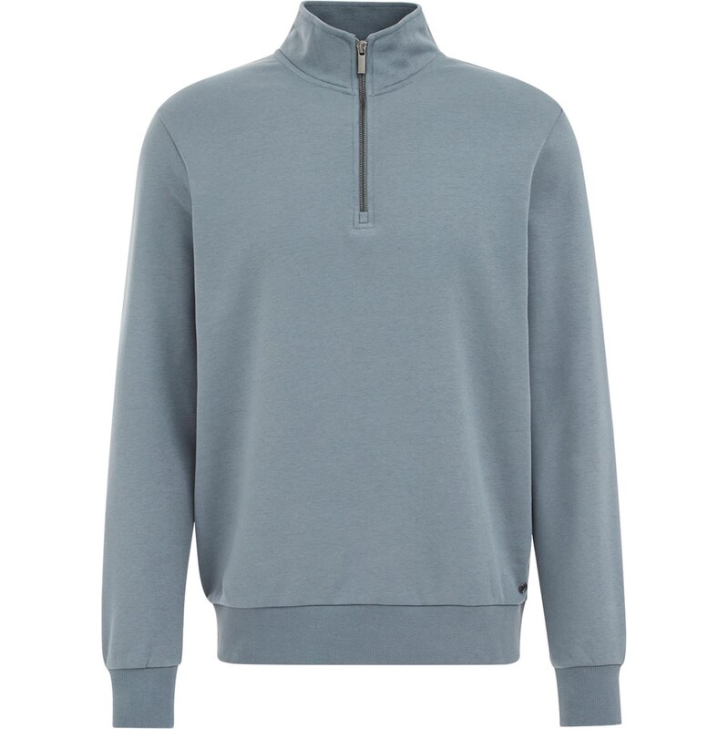 WE Fashion Mikina dymovo modrá 65834982