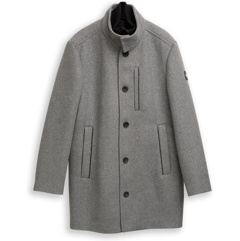 TOM TAILOR Prechodný kabát sivá / čierna 65253554