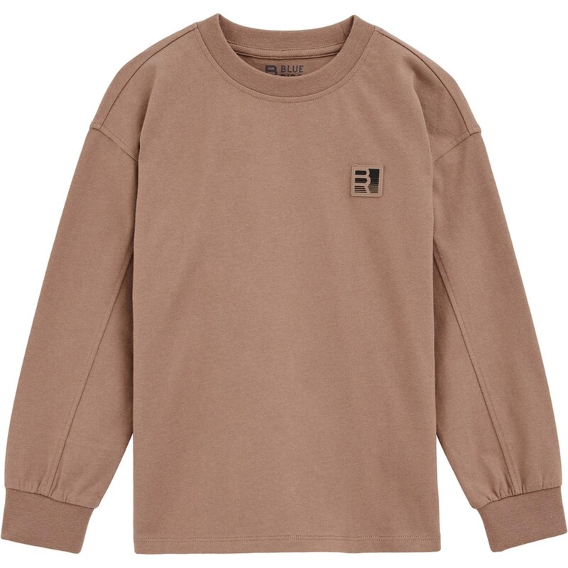 WE Fashion Tričko svetlohnedá / čierna 65883114