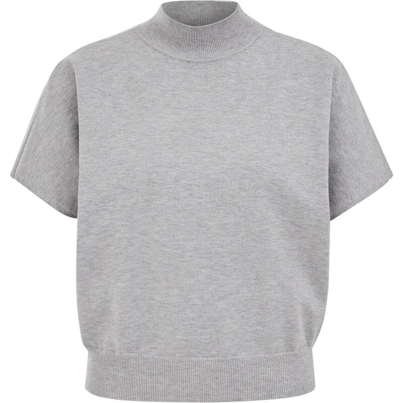 WE Fashion Sveter sivá 65884756