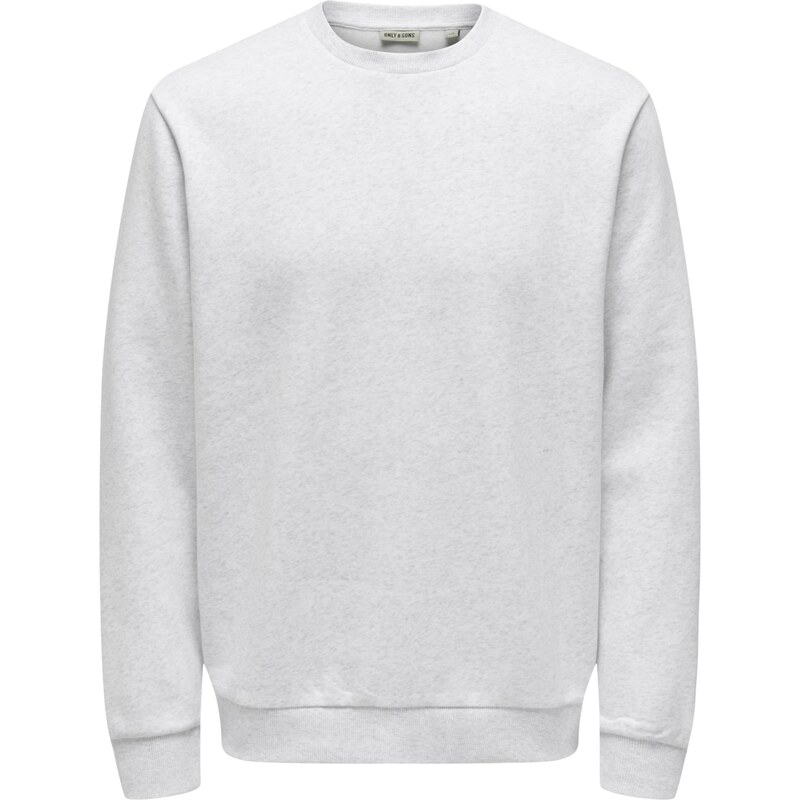 Only & Sons Mikina ONSCERES svetlosivá 20292565