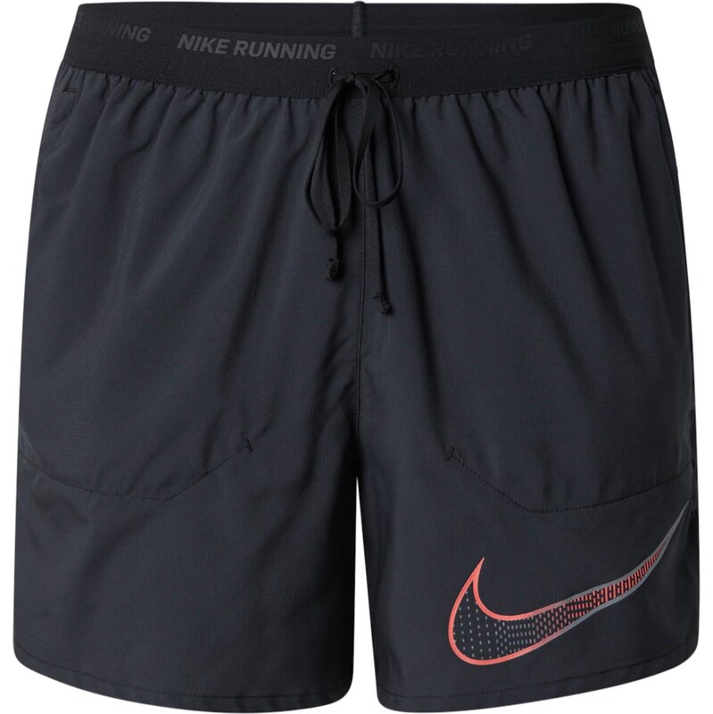 NIKE Športové nohavice Energy sivá / oranžová / marhuľová / čierna 65619518