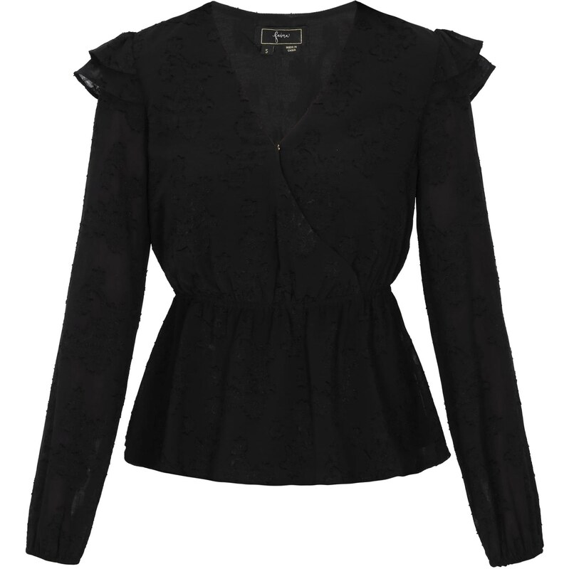 faina Blúzka čierna 65812314