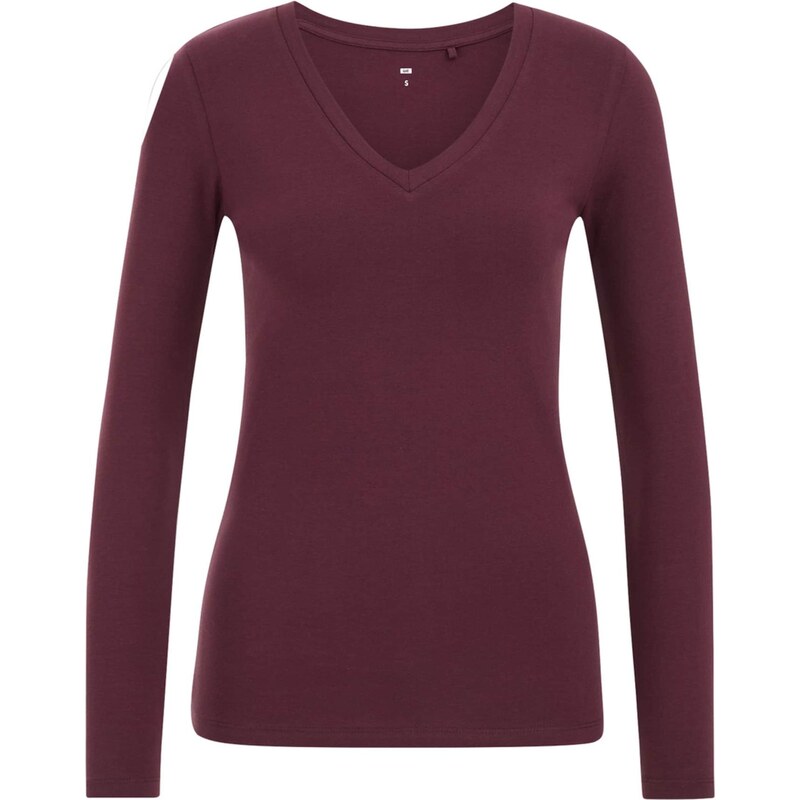 WE Fashion Tričko tmavočervená 65887914
